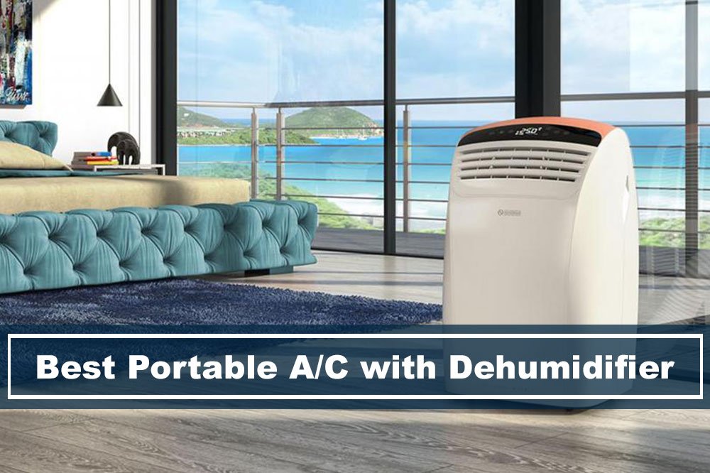 portable air conditioner with floor to ceiling window beachside